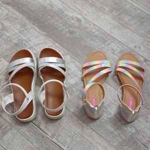 Two sandals size 4 youth
